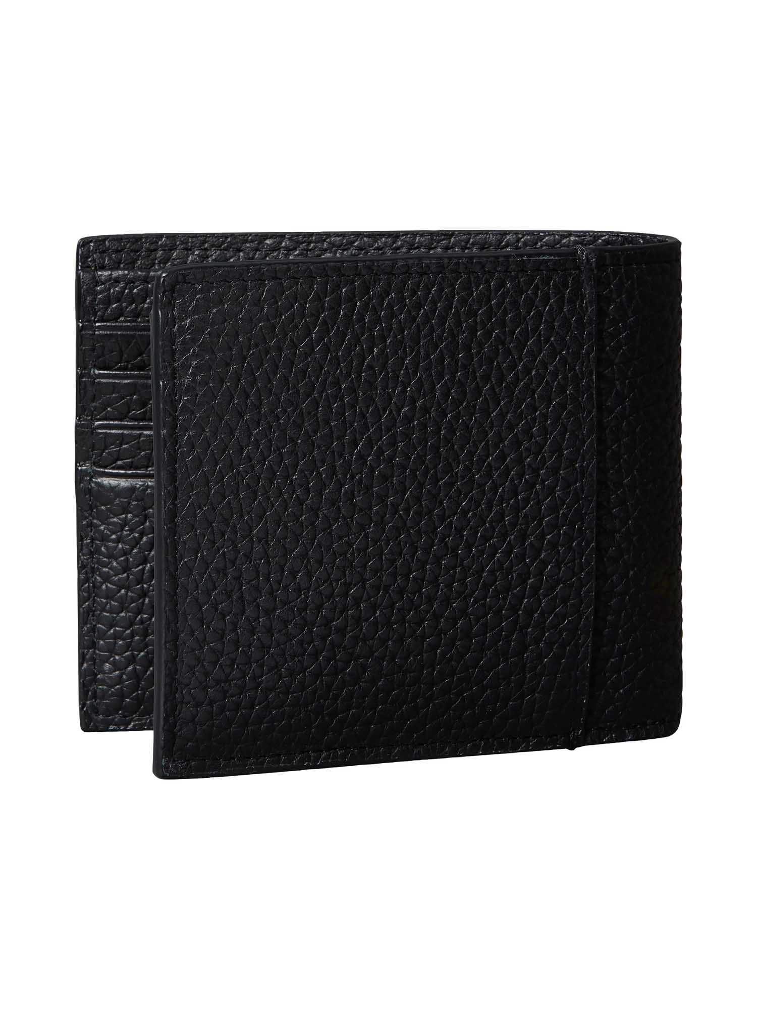 PORTAFOGLI NERO CALVIN KLEIN EMBOSS BILLFOLD DA UOMO - immagine 3