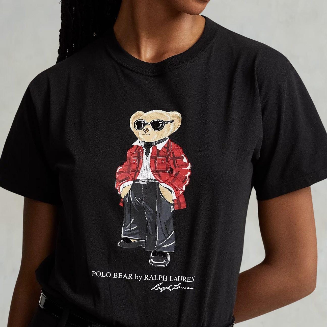 T-Shirt Polo Bear Nero - immagine 4